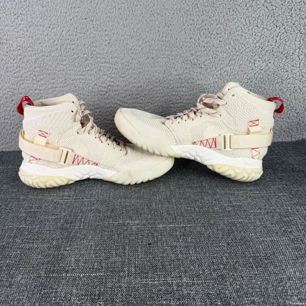 Jordan Apex-React Men‎ Size 10 Bio Beige Sail University Red Flyknit BQ1311-206